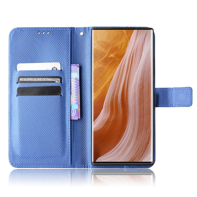 For ZTE Axon 40 Ultra Diamond Texture Leather Phone Case