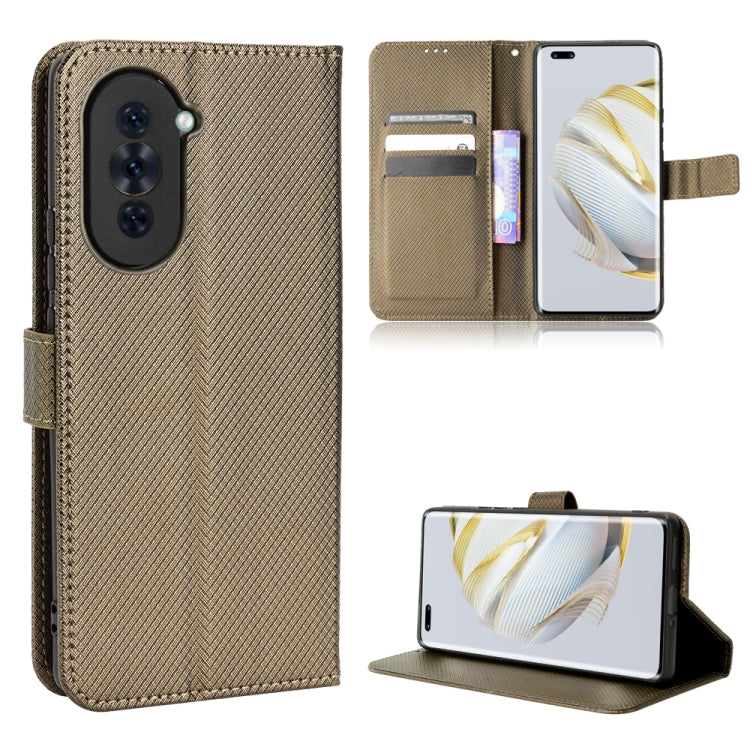 For Huawei nova 10 Pro Diamond Texture Leather Phone Case