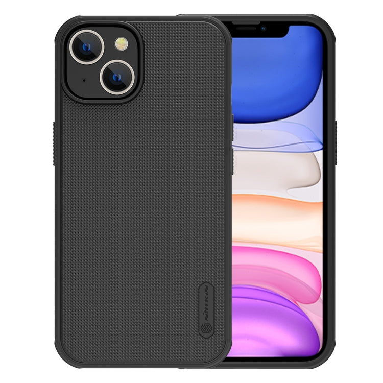 For iPhone 14 NILLKIN Frosted Shield Pro PC + TPU Phone Case