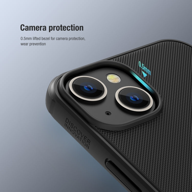 For iPhone 14 NILLKIN Frosted Shield Pro PC + TPU Phone Case