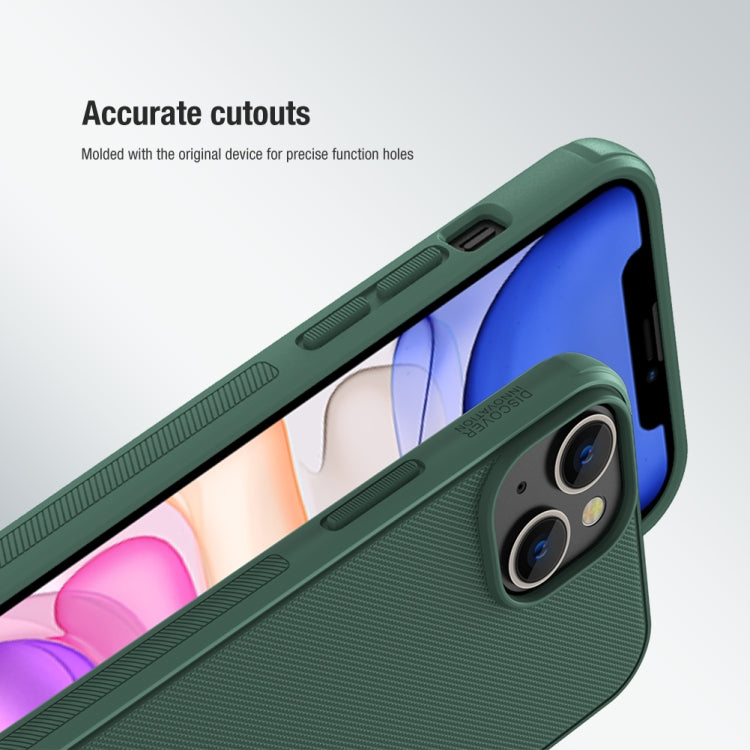 For iPhone 14 NILLKIN Frosted Shield Pro PC + TPU Phone Case
