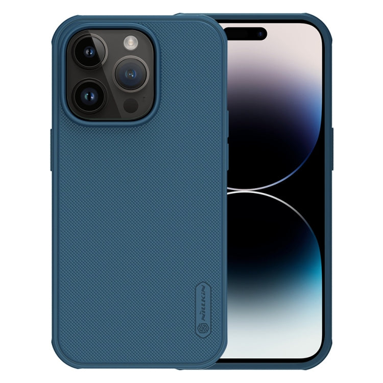 For iPhone 14 Pro NILLKIN Frosted Shield Pro PC + TPU Phone Case
