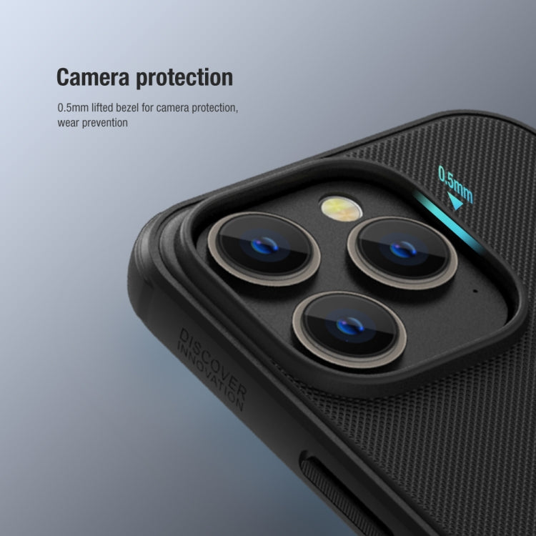 For iPhone 14 Pro NILLKIN Frosted Shield Pro PC + TPU Phone Case