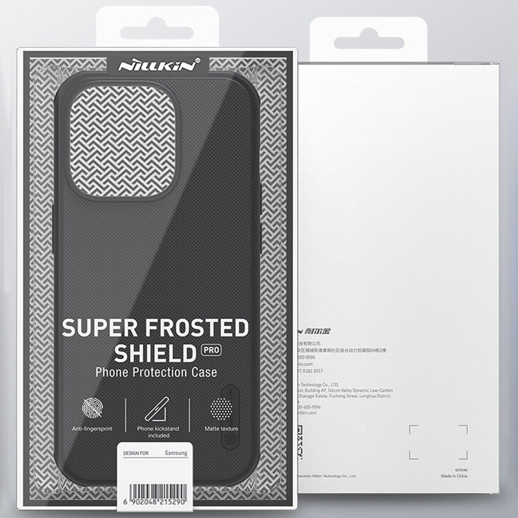 For iPhone 14 Pro NILLKIN Frosted Shield Pro PC + TPU Phone Case