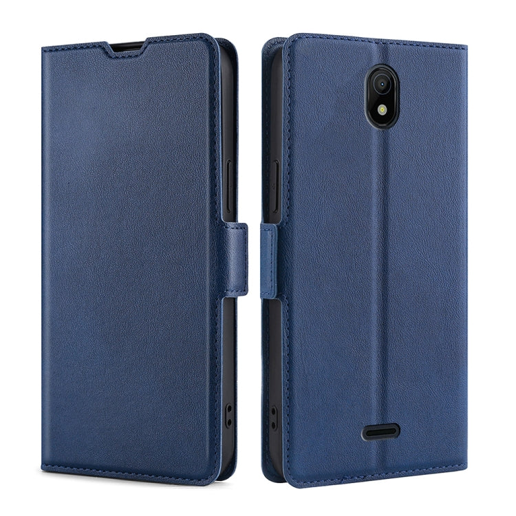 For Nokia C100 Ultra-thin Voltage Side Buckle Horizontal Flip Leather Phone Case