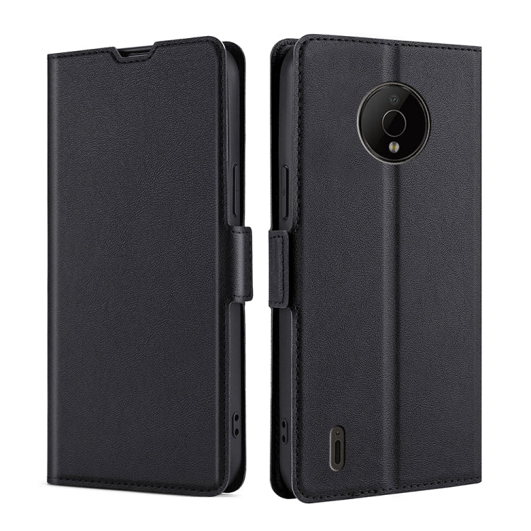 For Nokia C200 Ultra-thin Voltage Side Buckle Horizontal Flip Leather Phone Case