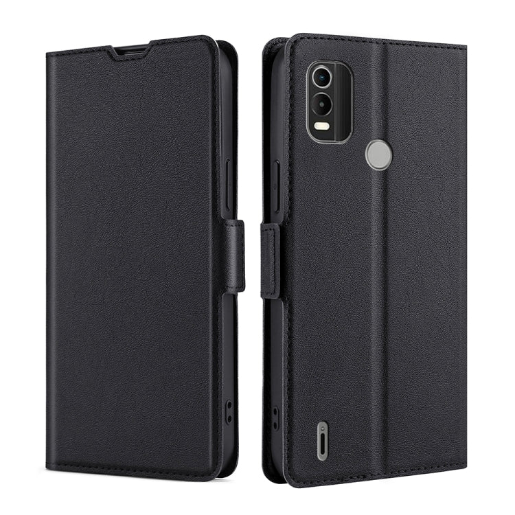 For Nokia C21 Plus Ultra-thin Voltage Side Buckle Horizontal Flip Leather Phone Case