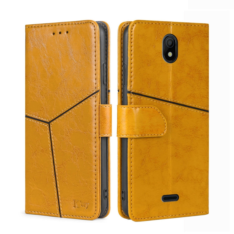 For Nokia C100 Geometric Stitching Horizontal Flip Leather Phone Case