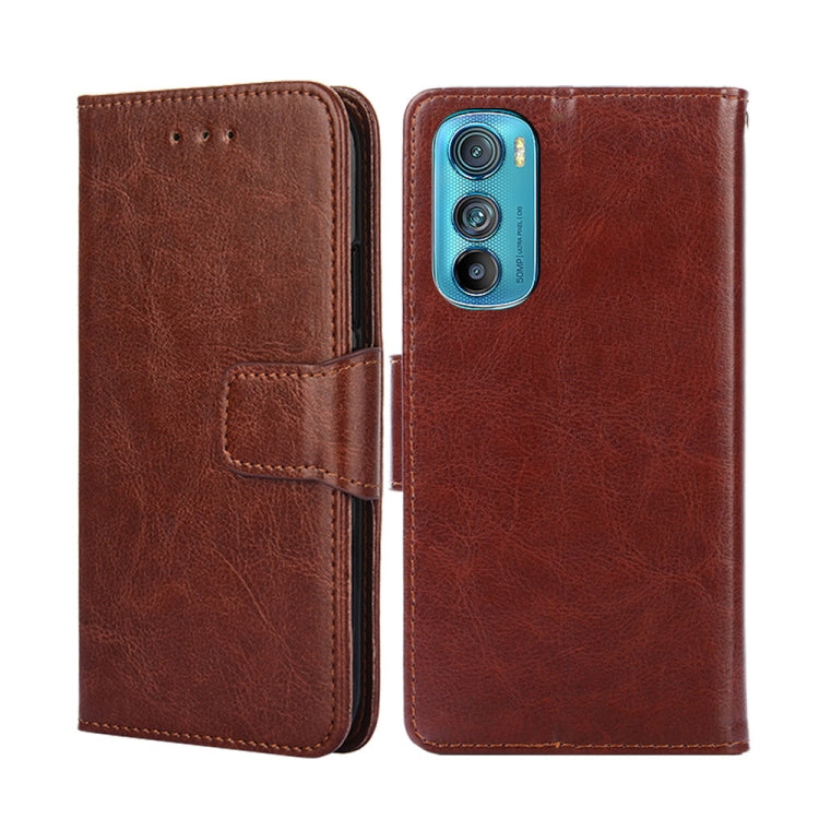 For Motorola Edge 30 Crystal Texture Leather Phone Case