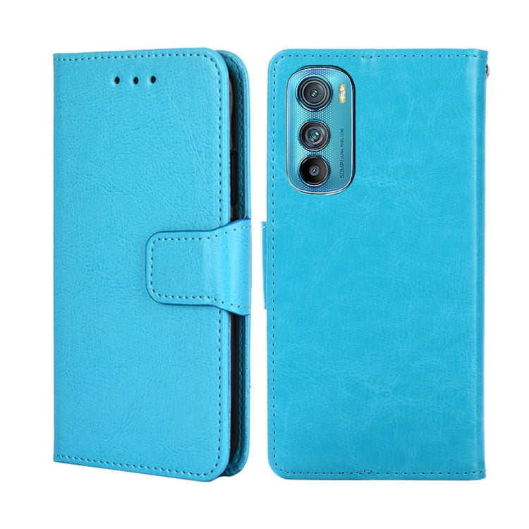 For Motorola Edge 30 Crystal Texture Leather Phone Case