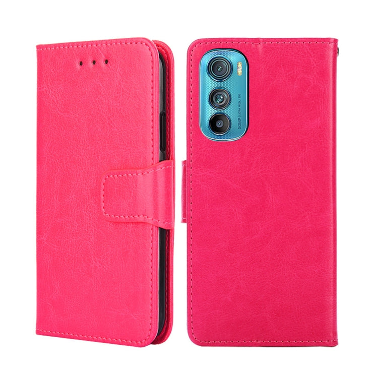 For Motorola Edge 30 Crystal Texture Leather Phone Case