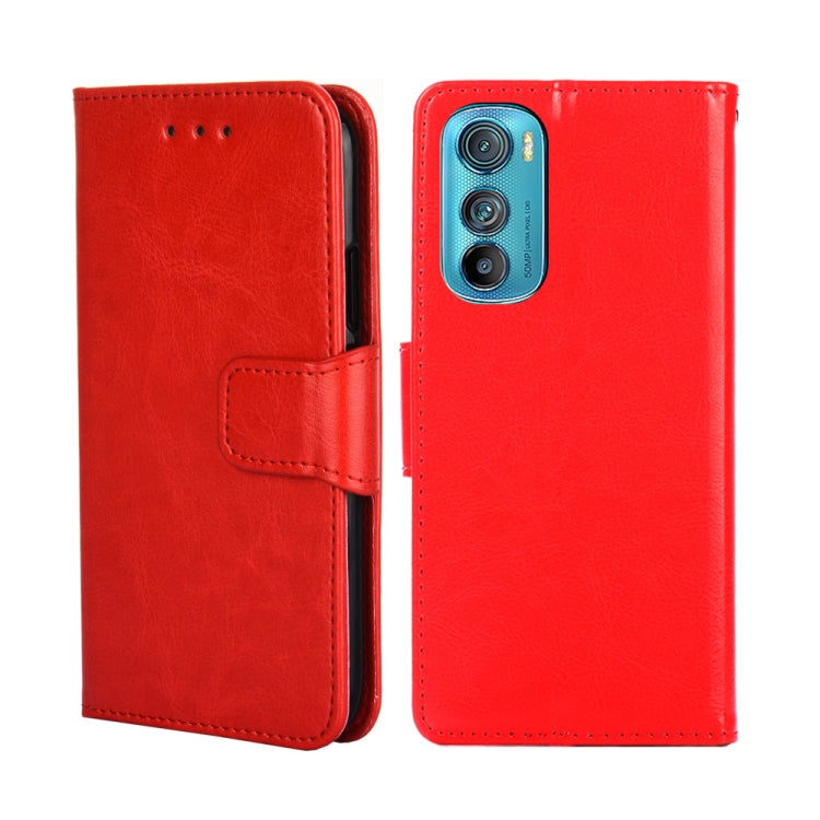 For Motorola Edge 30 Crystal Texture Leather Phone Case