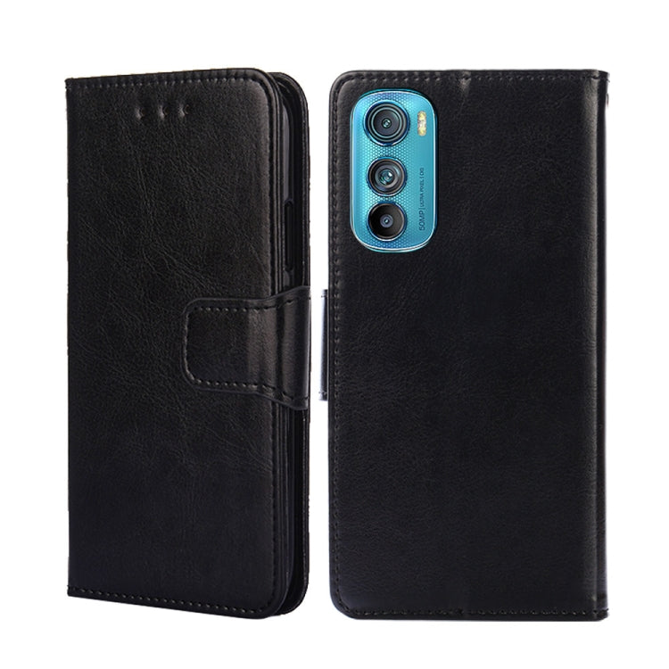 For Motorola Edge 30 Crystal Texture Leather Phone Case