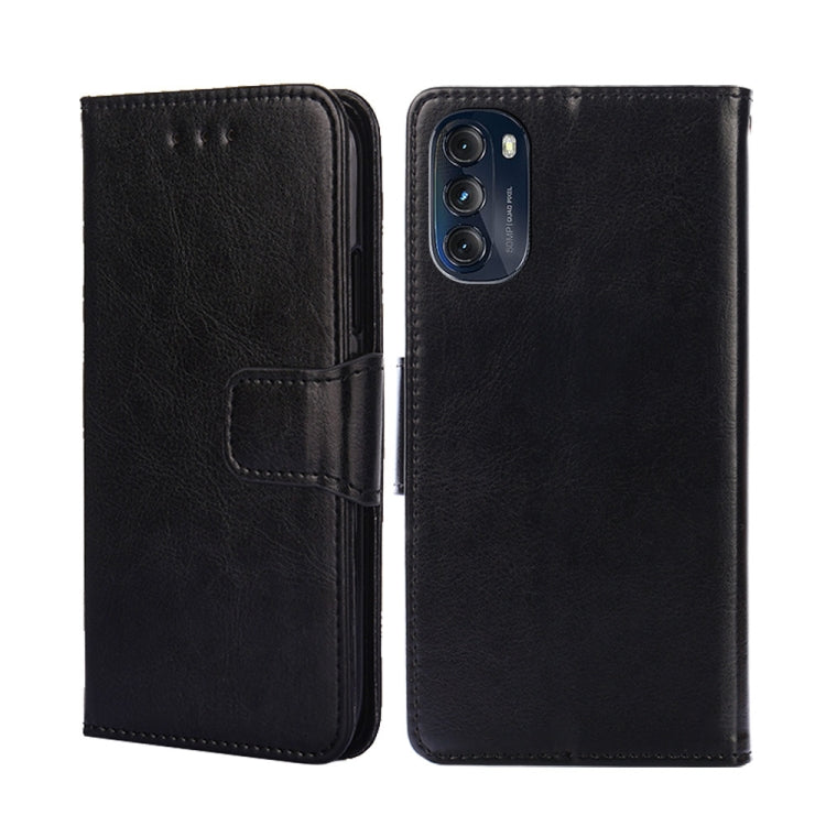 For Motorola Moto G 5G 2022 Crystal Texture Leather Phone Case