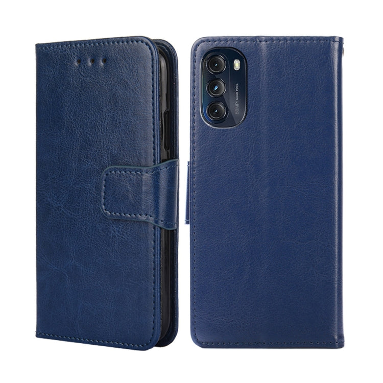 For Motorola Moto G 5G 2022 Crystal Texture Leather Phone Case