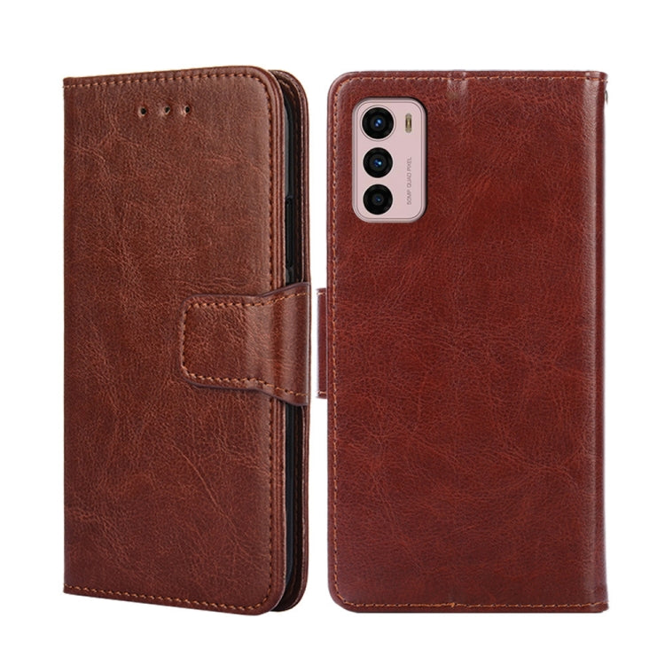 For Motorola Moto G42 4G Crystal Texture Leather Phone Case