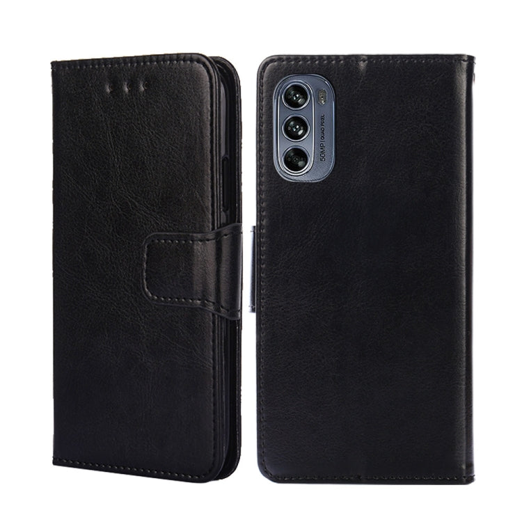 For Motorola Moto G62 5G Crystal Texture Leather Phone Case