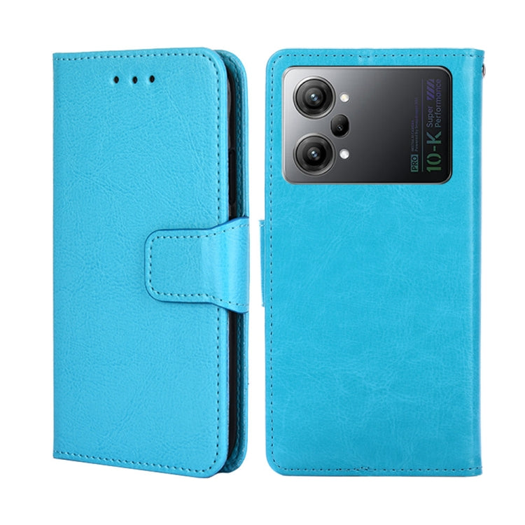 For OPPO K10 Pro 5G Crystal Texture Leather Phone Case