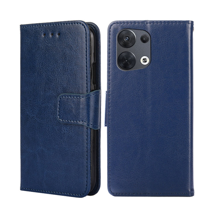 For OPPO Reno8 5G Crystal Texture Leather Phone Case