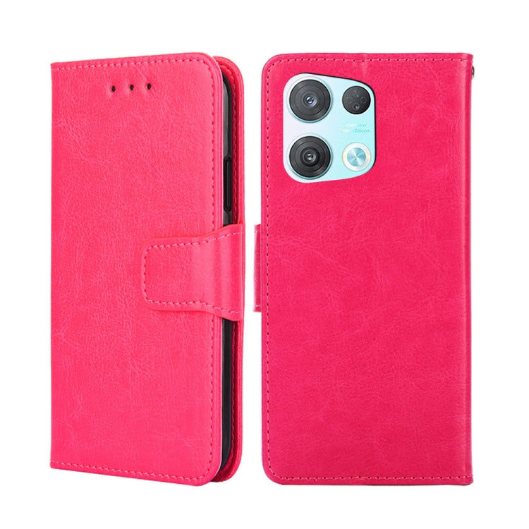 For OPPO Reno8 Pro 5G Crystal Texture Leather Phone Case