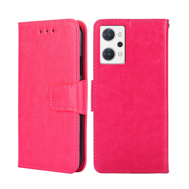 For OPPO Reno7 A Japan Version Crystal Texture Leather Phone Case