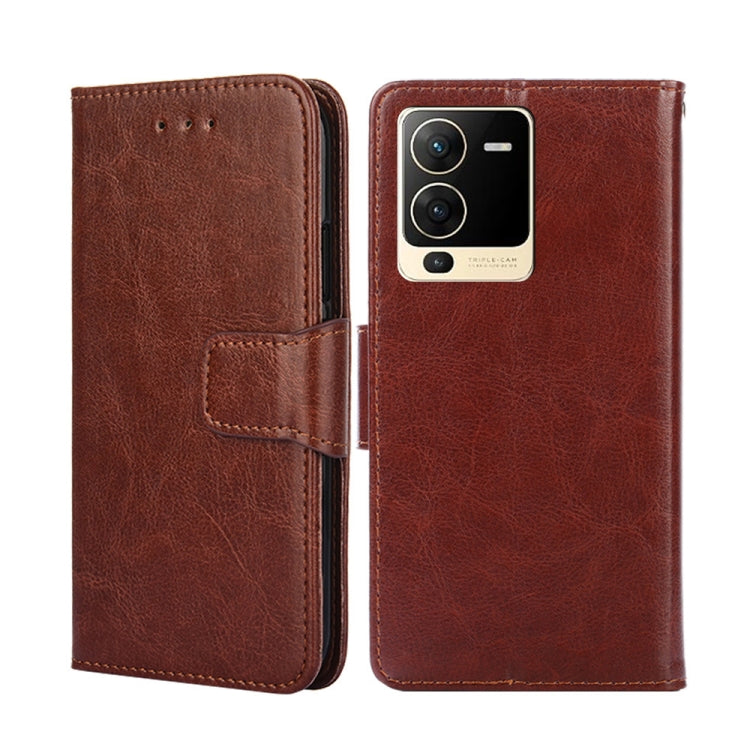 For vivo S15 5G Crystal Texture Leather Phone Case