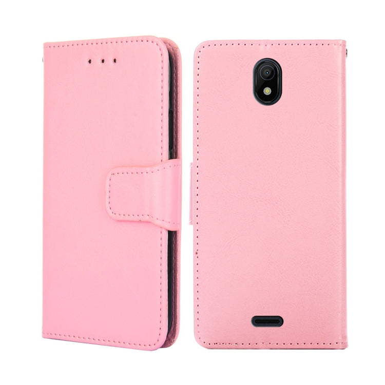 For Nokia C100 Crystal Texture Leather Phone Case