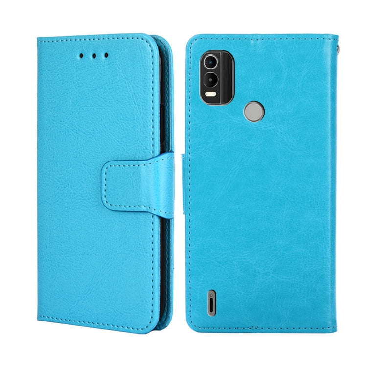 For Nokia C21 Plus Crystal Texture Leather Phone Case