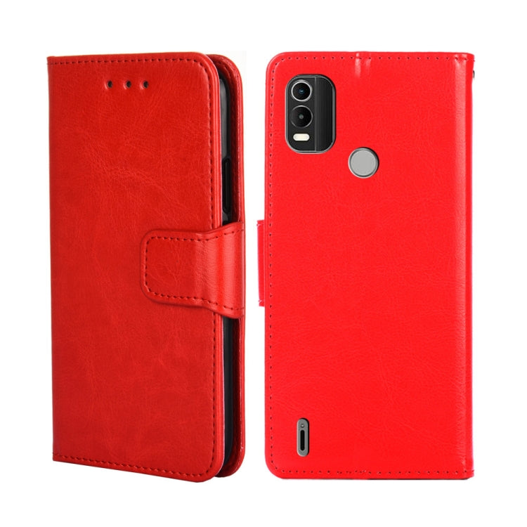 For Nokia C21 Plus Crystal Texture Leather Phone Case