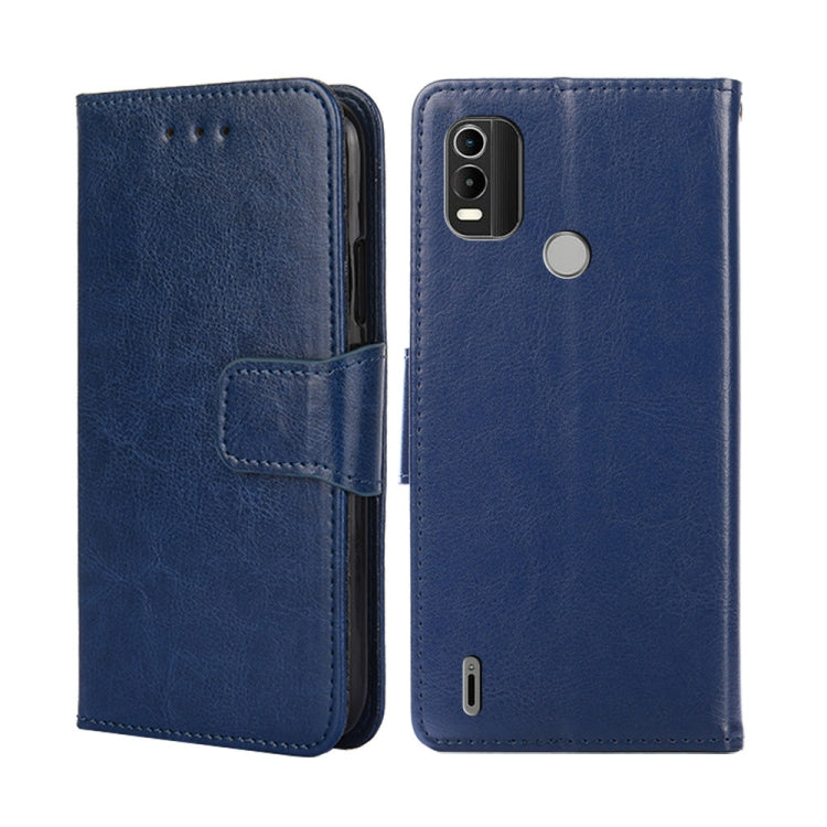 For Nokia C21 Plus Crystal Texture Leather Phone Case
