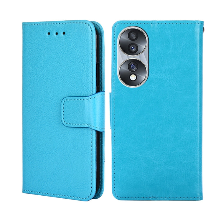 For Honor 70 Crystal Texture Leather Phone Case
