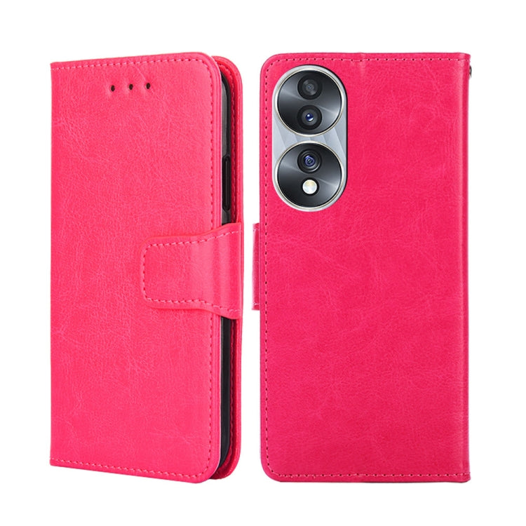 For Honor 70 Crystal Texture Leather Phone Case