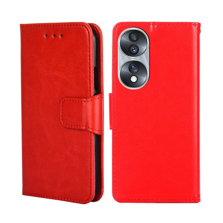 For Honor 70 Crystal Texture Leather Phone Case