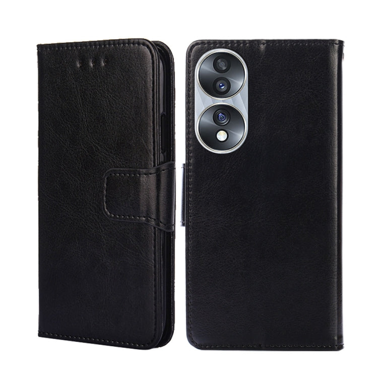 For Honor 70 Crystal Texture Leather Phone Case