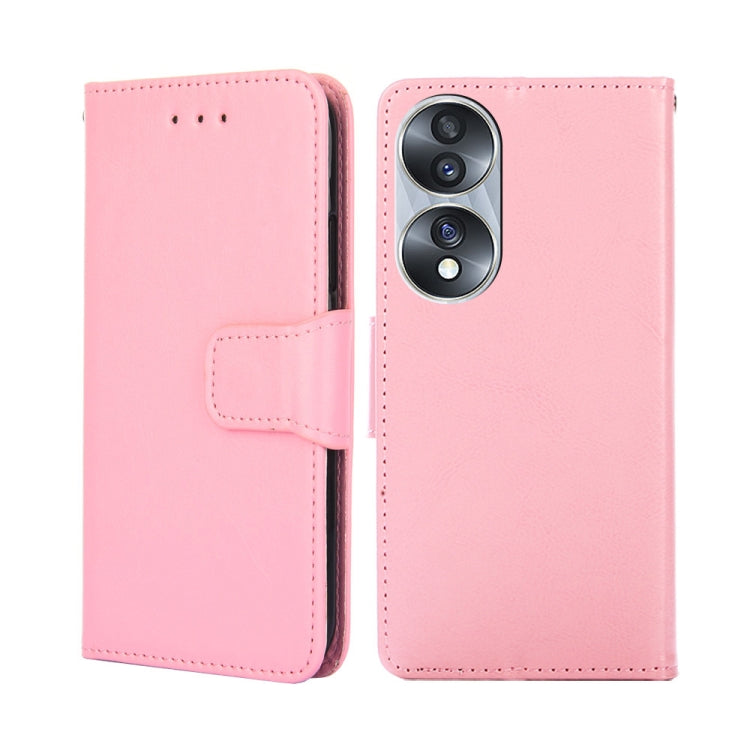 For Honor 70 Crystal Texture Leather Phone Case