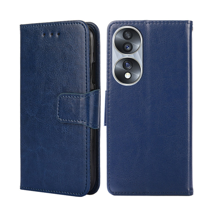 For Honor 70 Crystal Texture Leather Phone Case