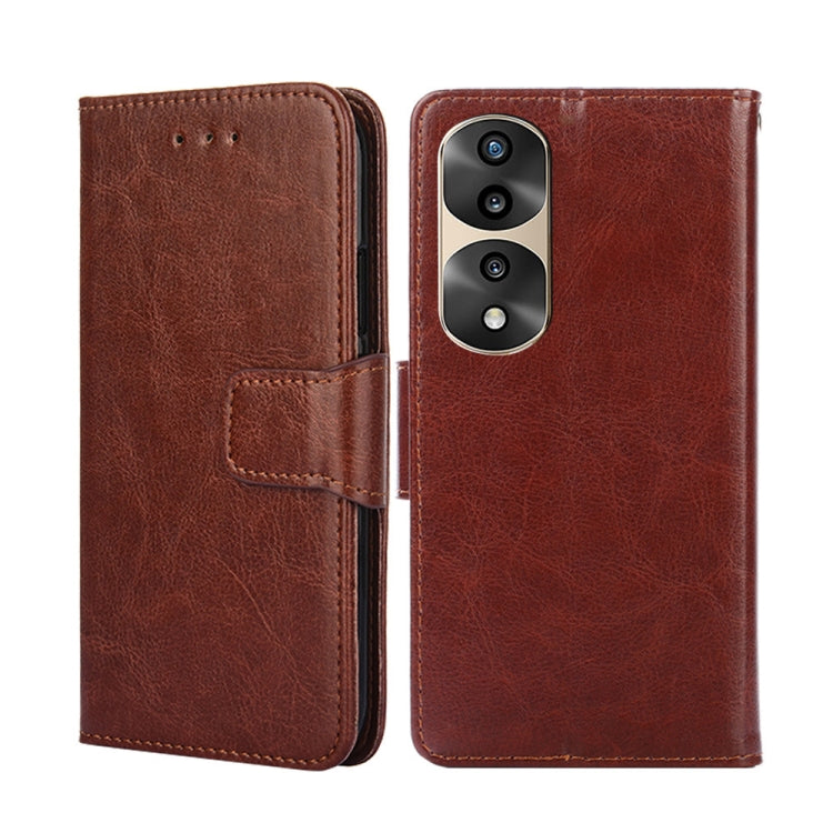 For Honor 70 Pro/70 Pro+ Crystal Texture Leather Phone Case