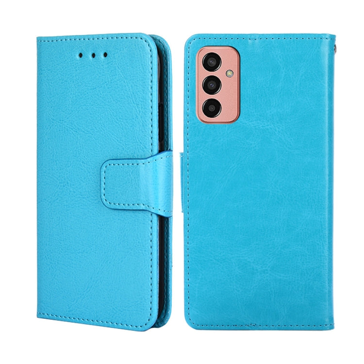 For Samsung Galaxy M13 Crystal Texture Leather Phone Case