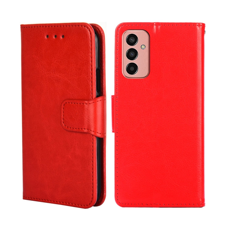 For Samsung Galaxy M13 Crystal Texture Leather Phone Case