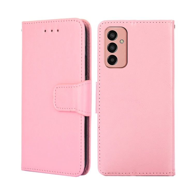 For Samsung Galaxy M13 Crystal Texture Leather Phone Case