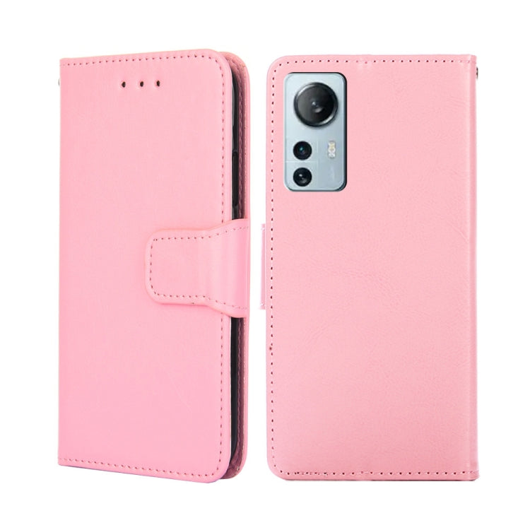 For Xiaomi 12 Lite Crystal Texture Leather Phone Case