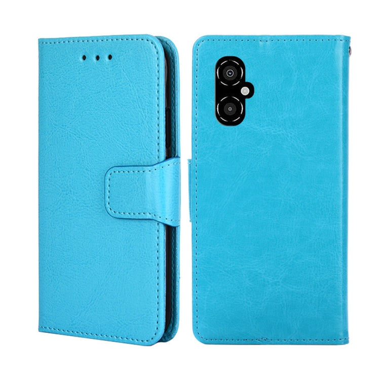 For Xiaomi Poco M4 5G Crystal Texture Leather Phone Case
