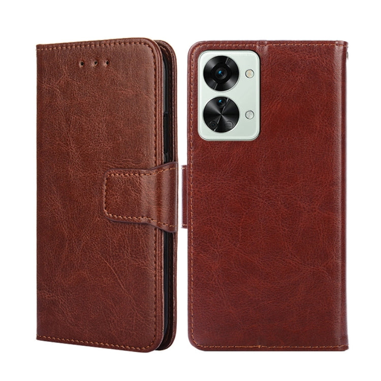 For OnePlus Nord 2T Crystal Texture Leather Phone Case