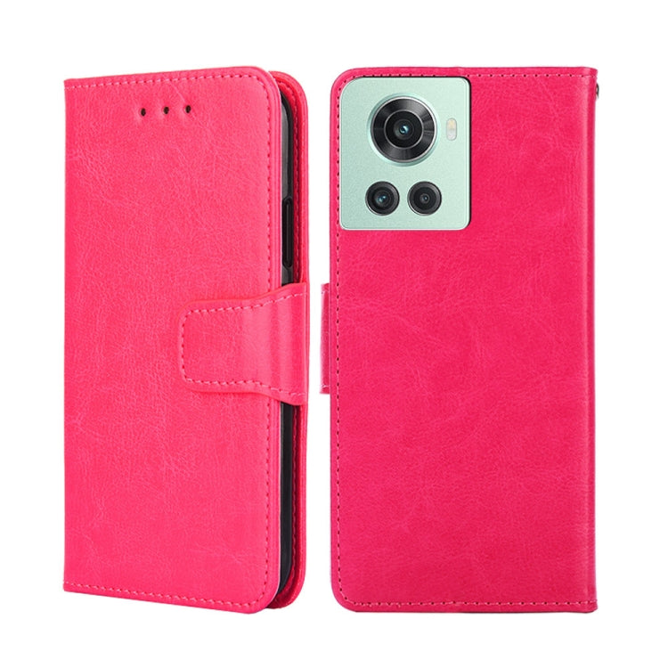 For OnePlus Ace/10R Crystal Texture Leather Phone Case