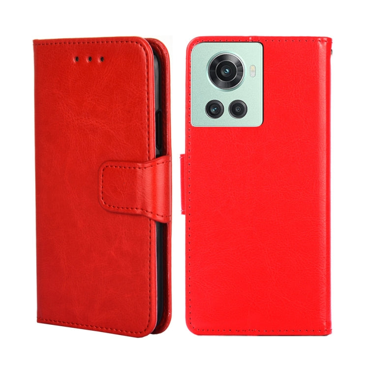 For OnePlus Ace/10R Crystal Texture Leather Phone Case