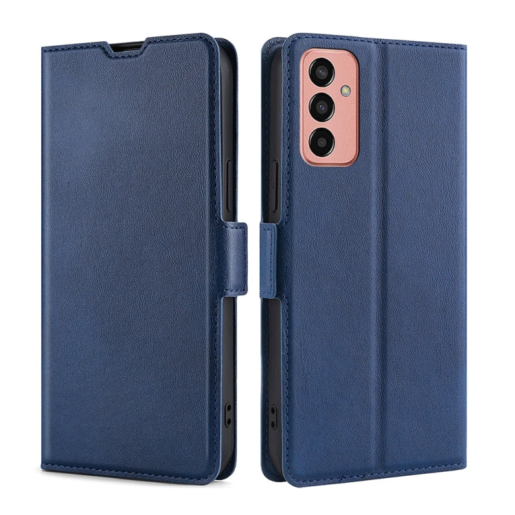 For Samsung Galaxy M13 Ultra-thin Voltage Side Buckle Horizontal Flip Leather Phone Case