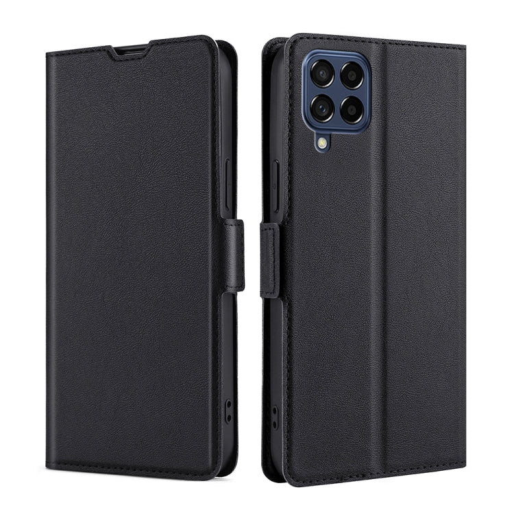 For Samsung Galaxy M53 5G Ultra-thin Voltage Side Buckle Horizontal Flip Leather Phone Case