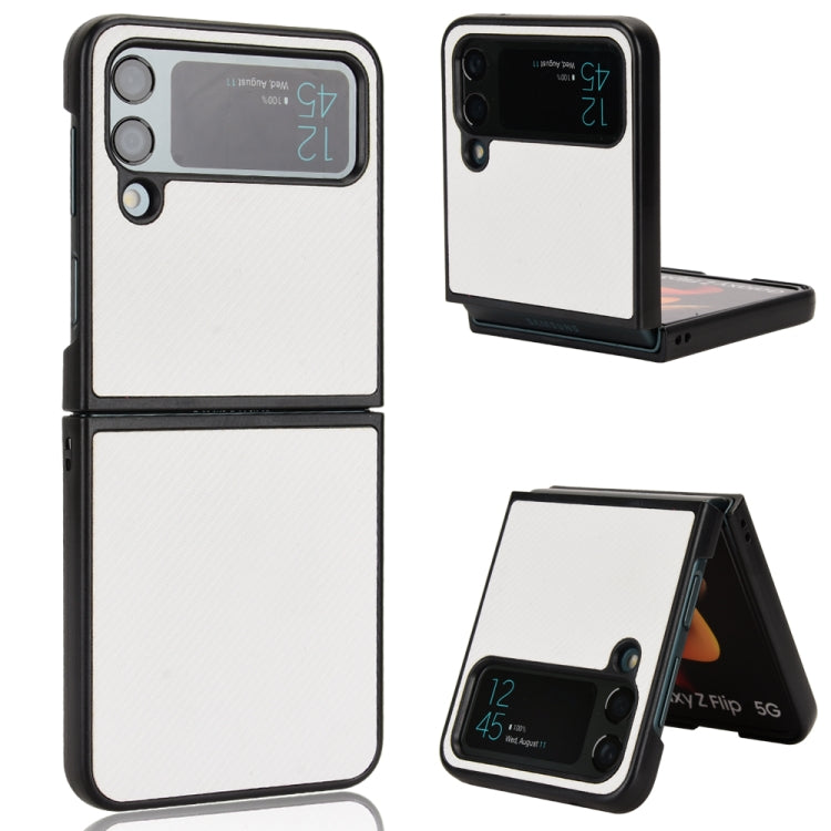 For Samsung Galaxy Z Flip3 5G Pasted Leather Protective Phone Case
