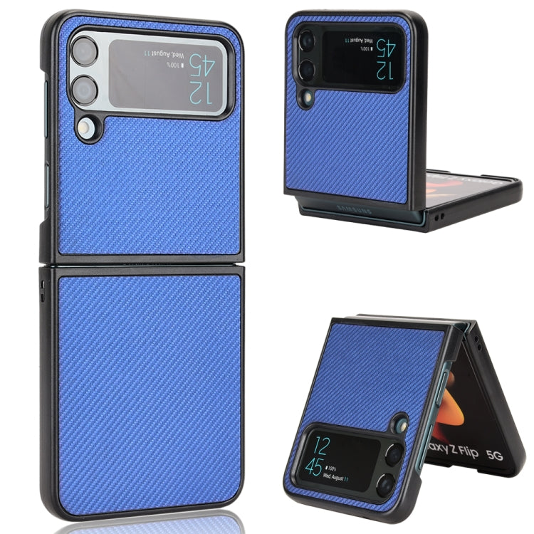 For Samsung Galaxy Z Flip4 Pasted Leather Protective Phone Case