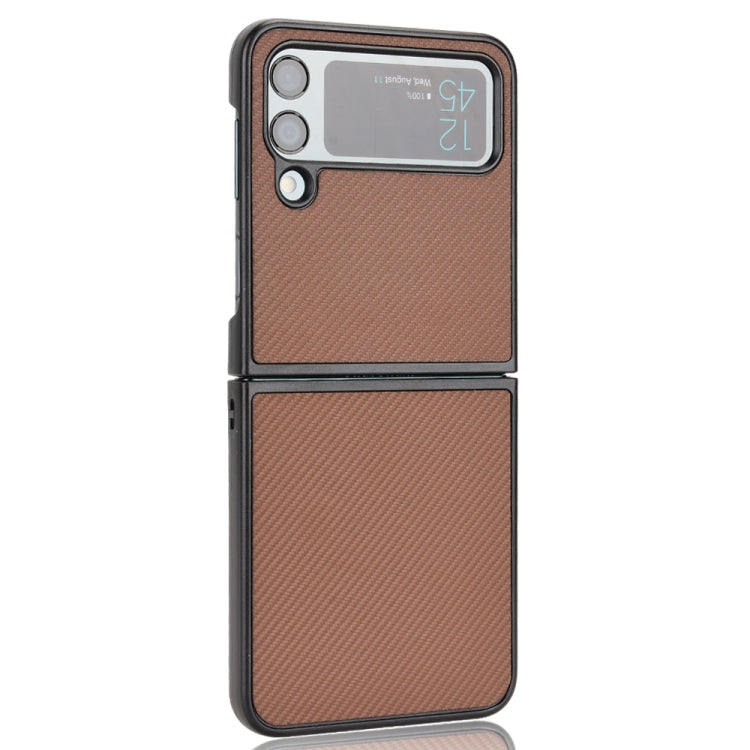 For Samsung Galaxy Z Flip4 Pasted Leather Protective Phone Case